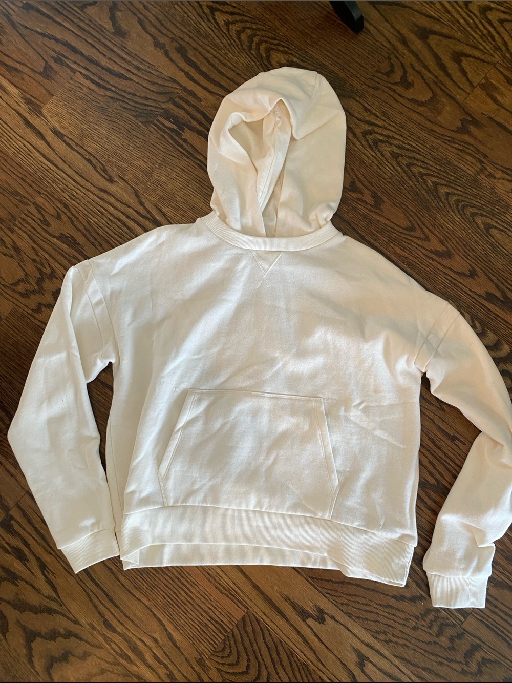 Richer Poorer Ivory Hoodie Pullover